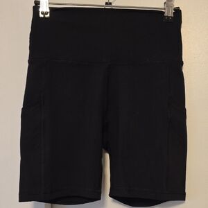 Aerie Black Bike Shorts